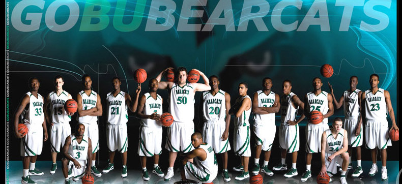 Binghamton University Men's Basketball Team Poster